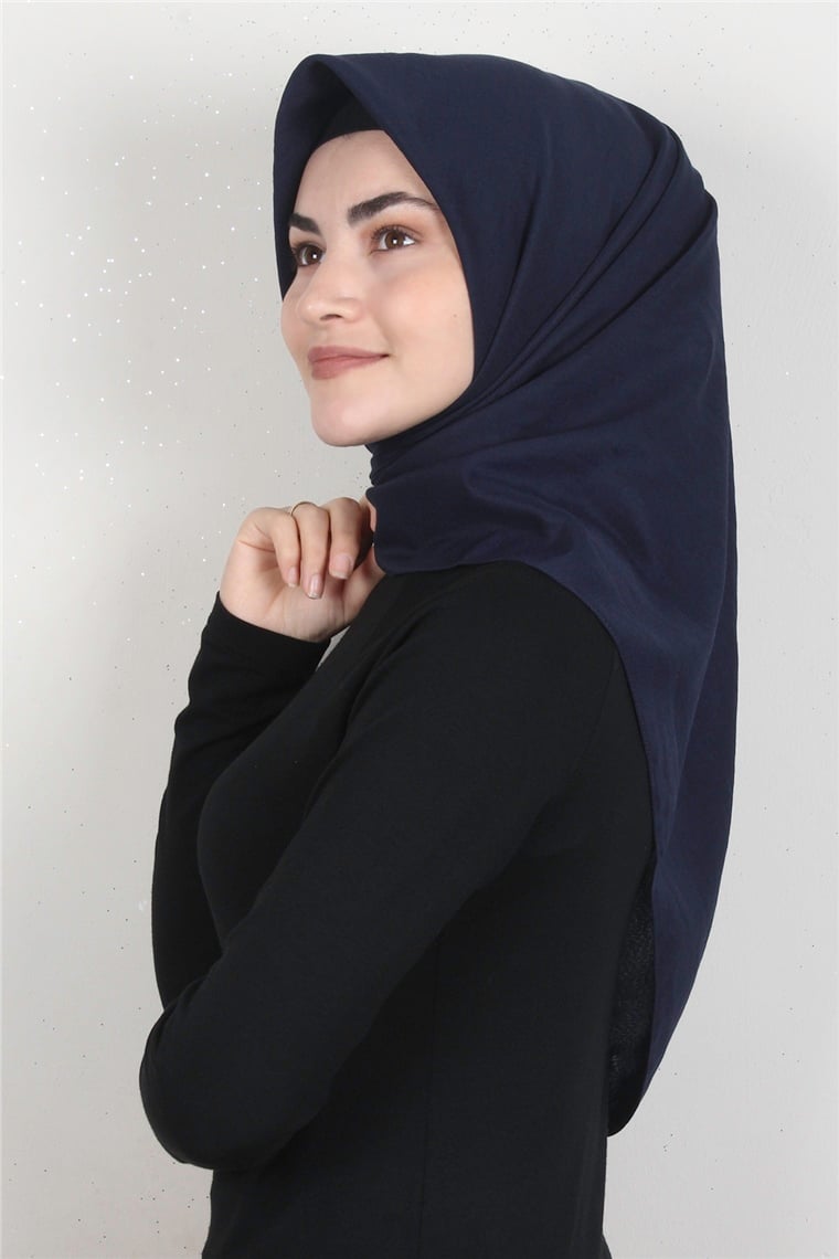 Pamuk Caz Eşarp 4651-21 Lacivert