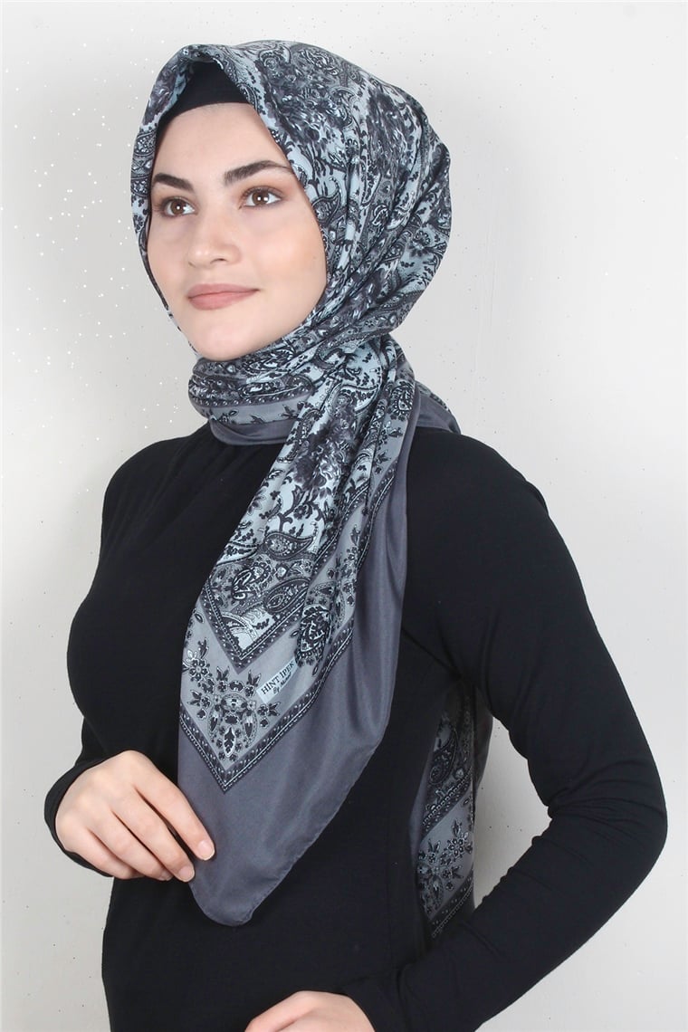 Pamuklu 140x140 Cm Eşarp 1070-70