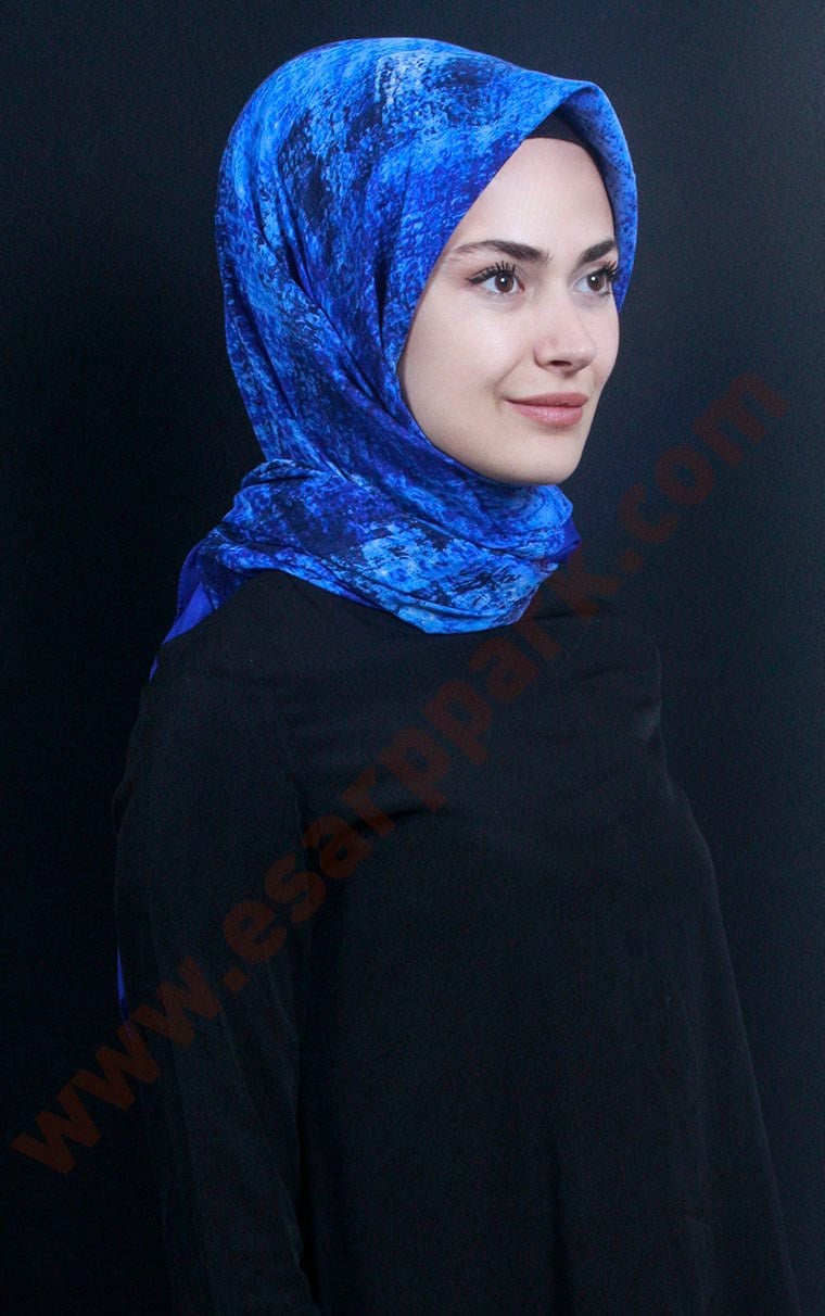 Pamuklu 140x140 Cm Eşarp 1096-28