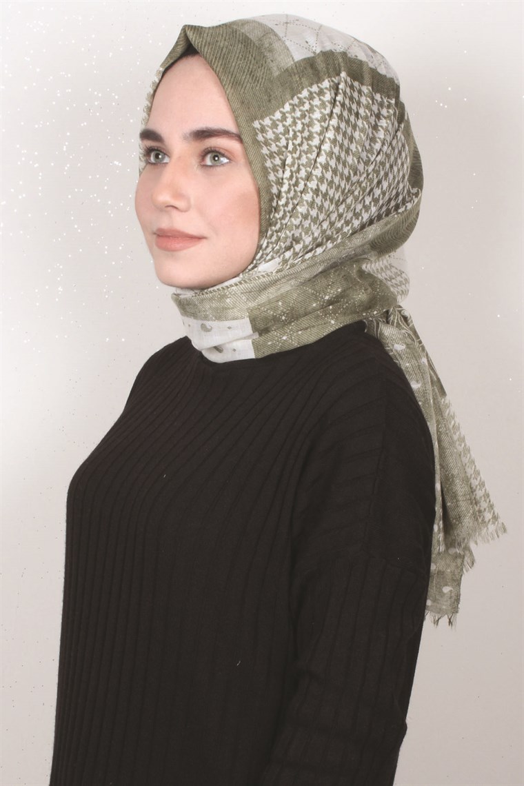 Pamuklu Desenli Şal 5271-19
