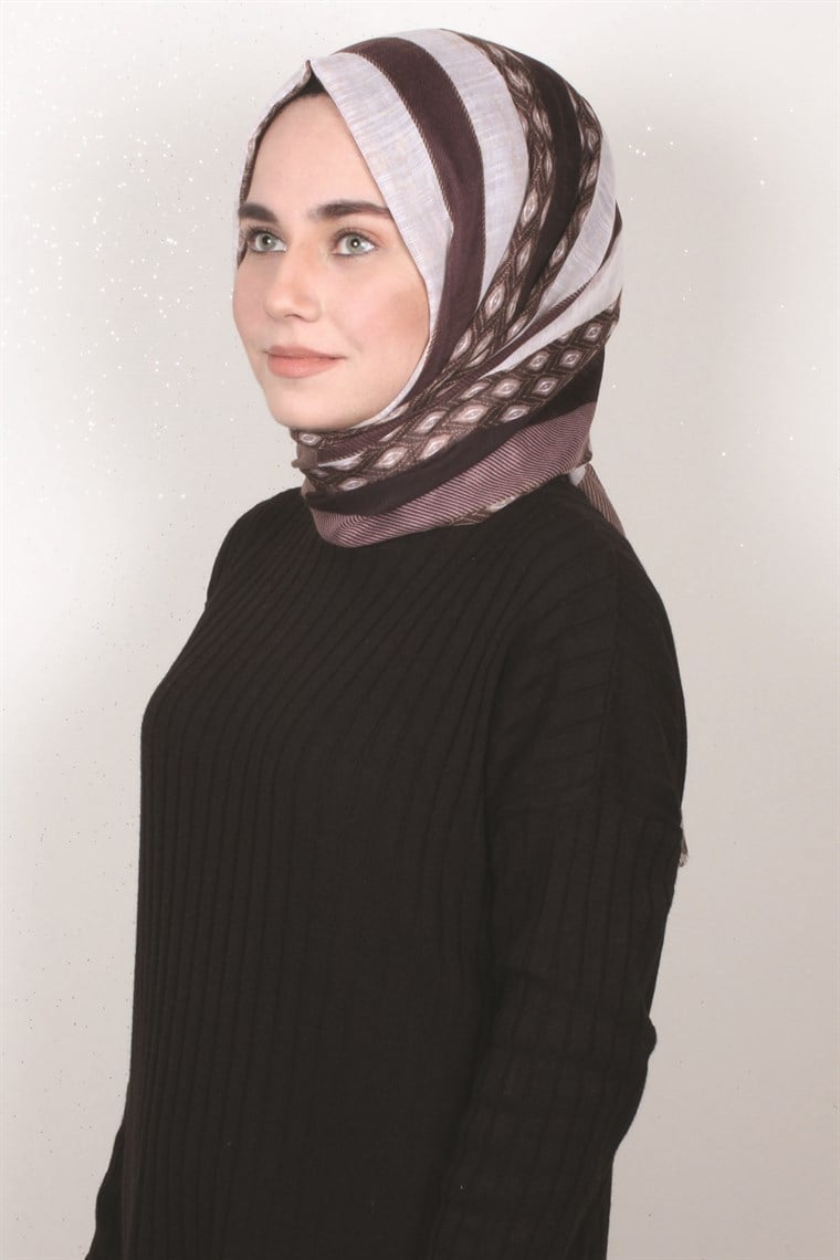 Pamuklu Desenli Şal 5280-21