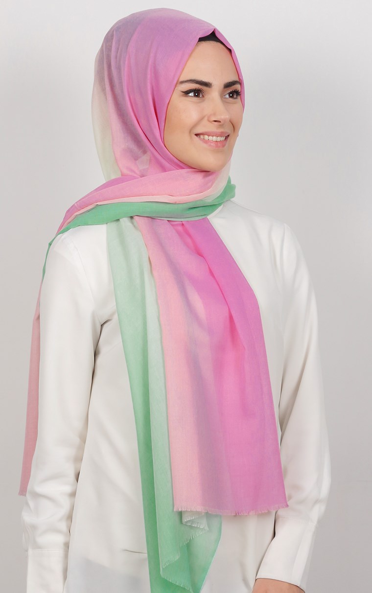 Pamuklu Desenli Şal 5282-17