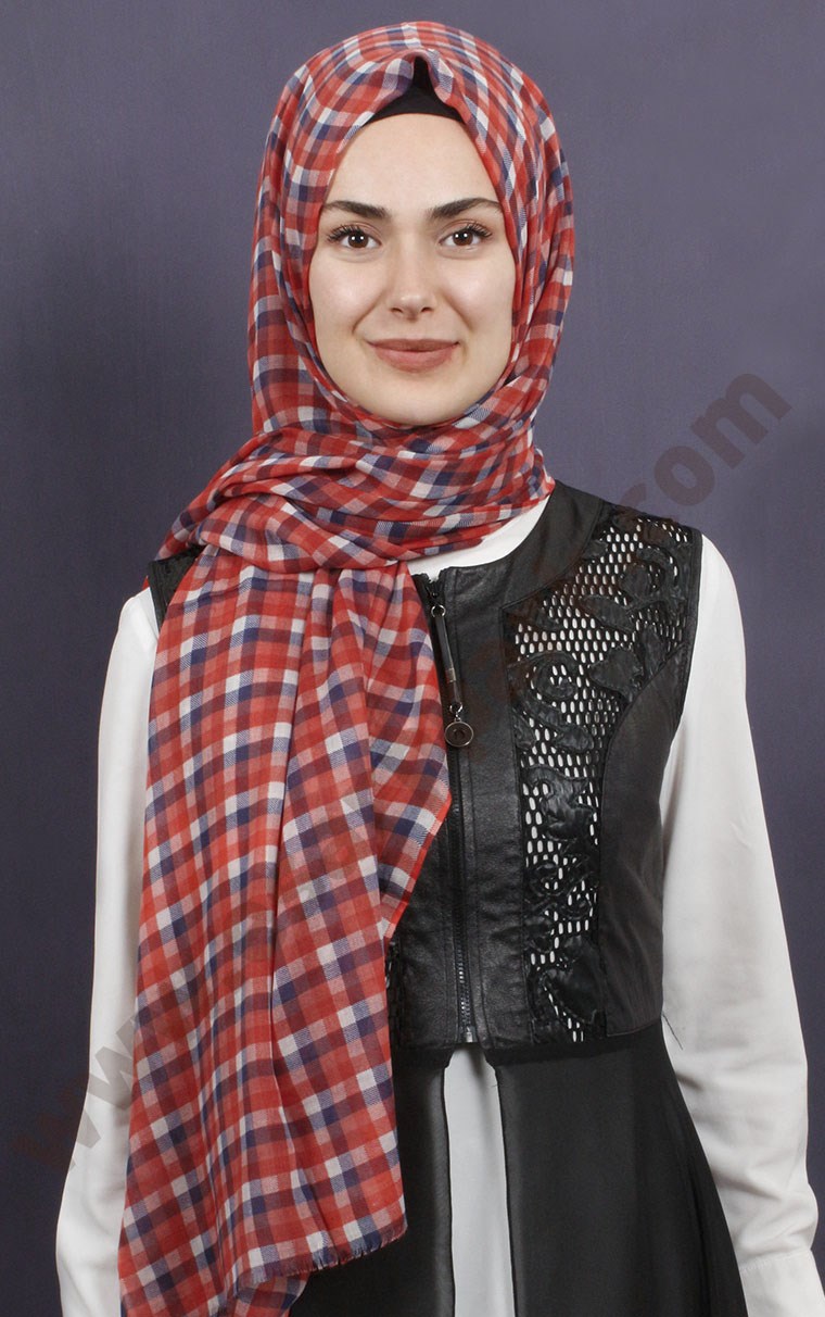 Pamuklu Desenli Şal 5282-3