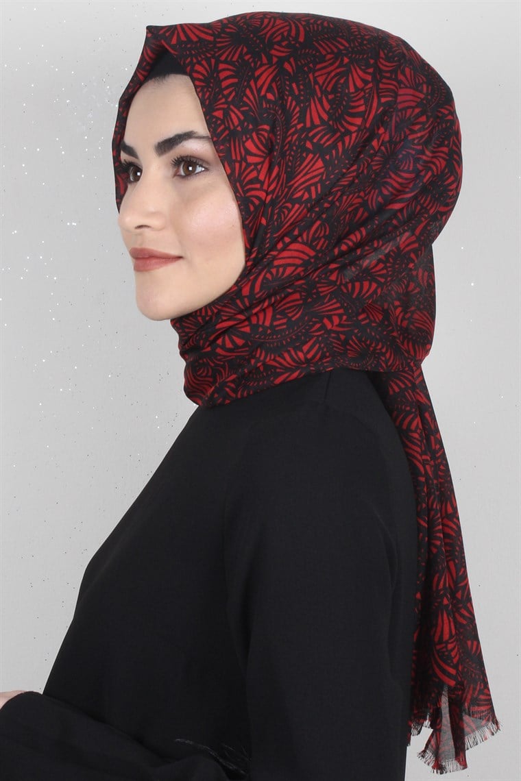 Pamuklu Desenli Şal 5284-1
