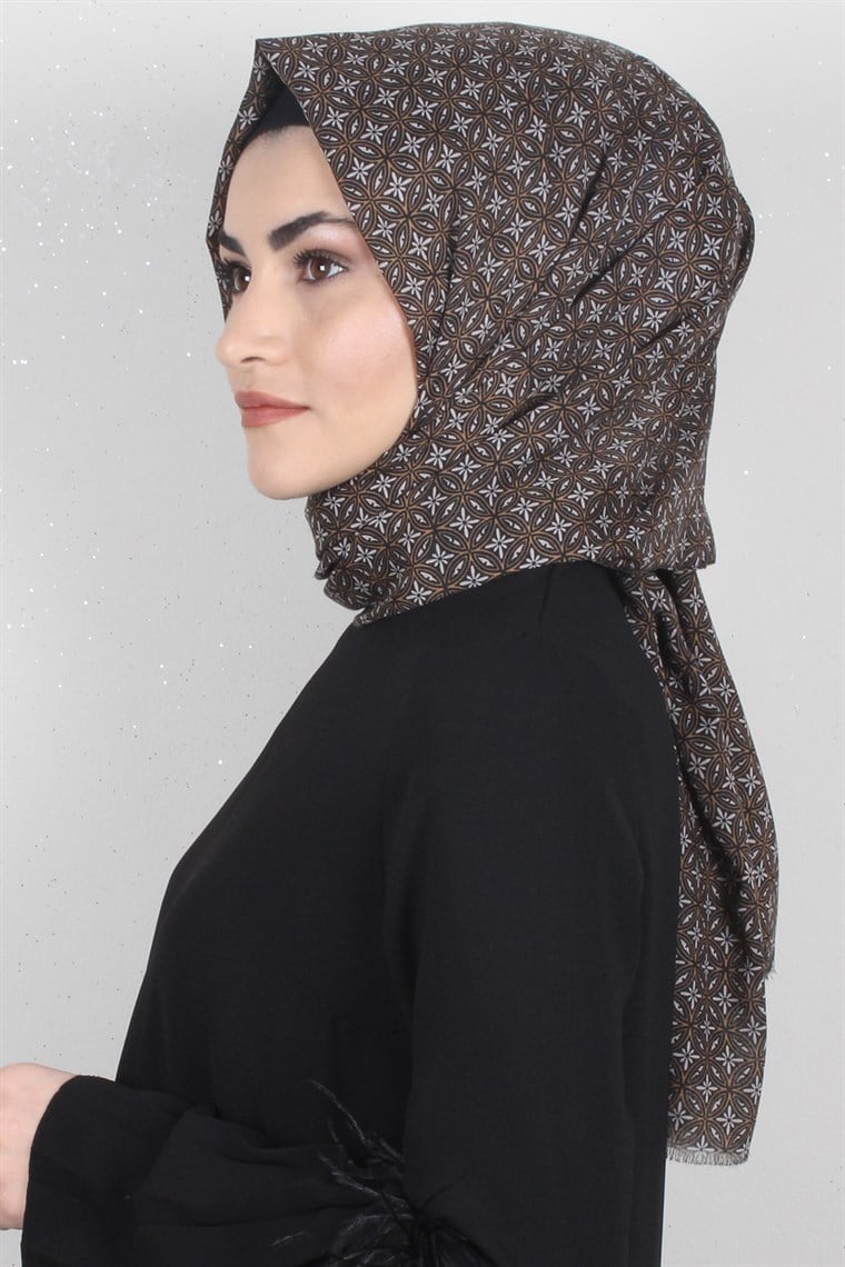 Pamuklu Desenli Şal 5284-6