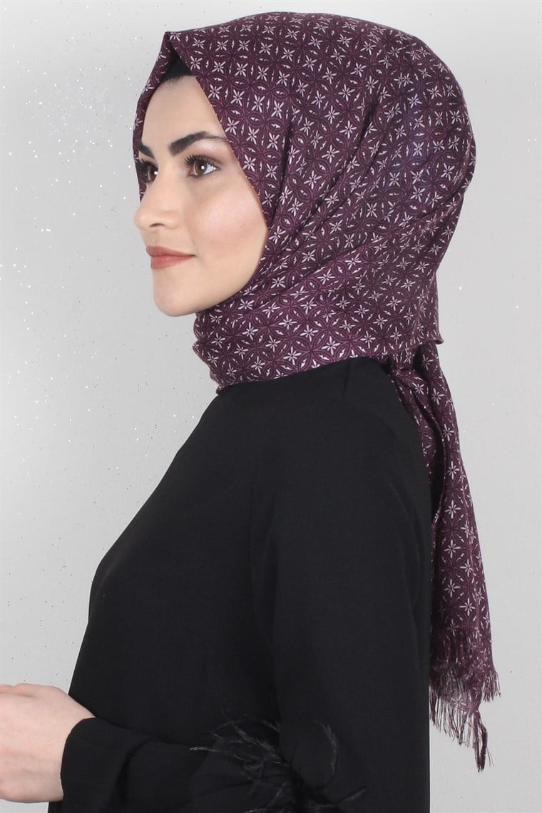 Pamuklu Desenli Şal 5285-12