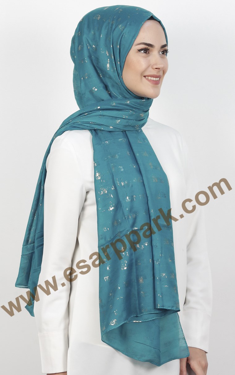 Pamuklu Desenli Şal 5286-4
