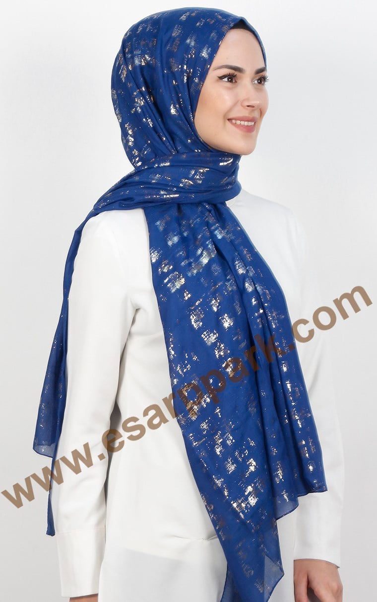 Pamuklu Desenli Şal 5286-5