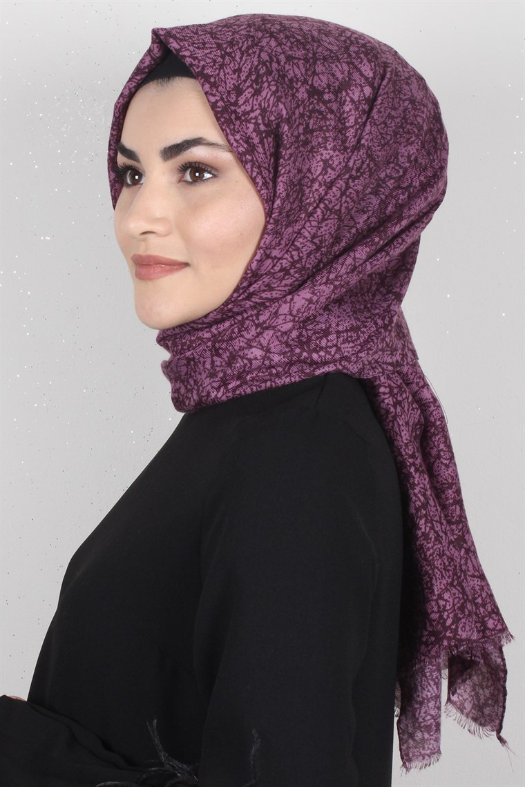 Pamuklu Desenli Şal 5371-12