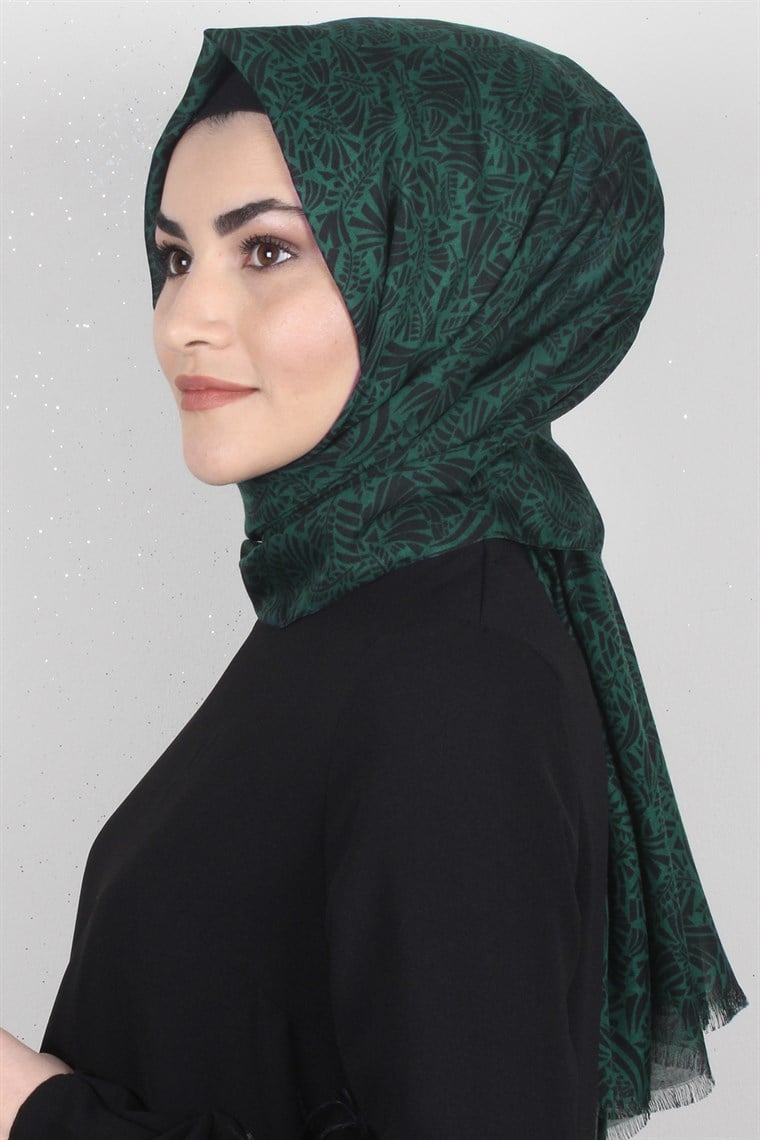 Pamuklu Desenli Şal 5571-6