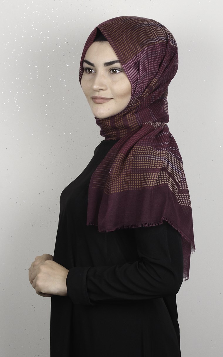 Pamuklu Desenli Şal 5770-13