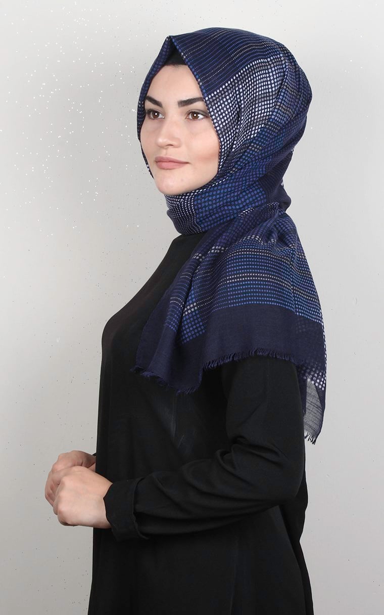 Pamuklu Desenli Şal 5770-14