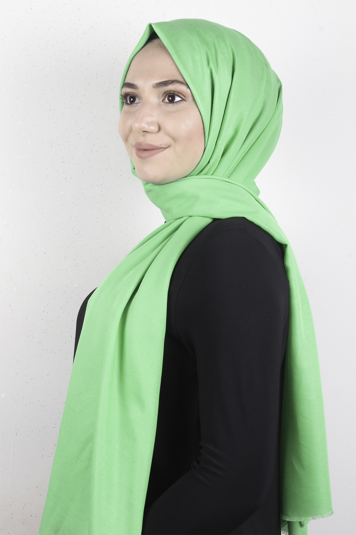 Pamuklu Düz Şal 2803-39 Benetton