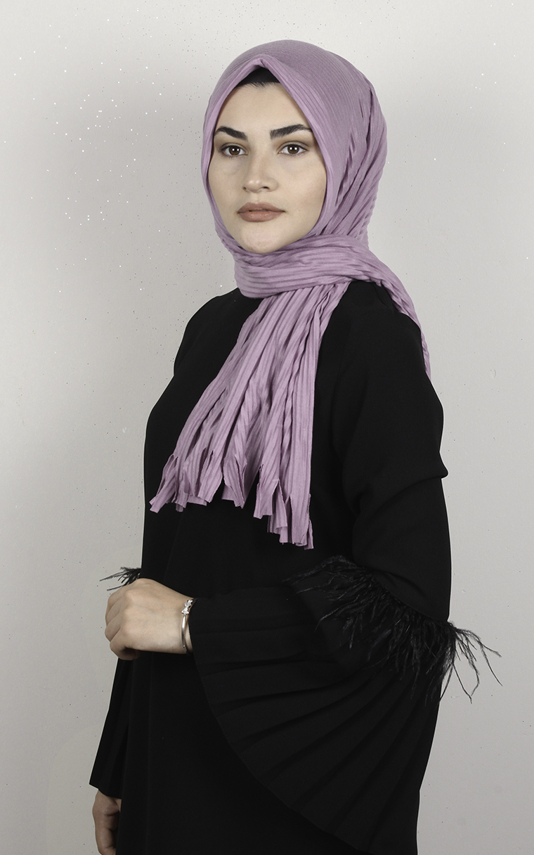 Pamuklu Hazır Şal 1589-29 Pembe