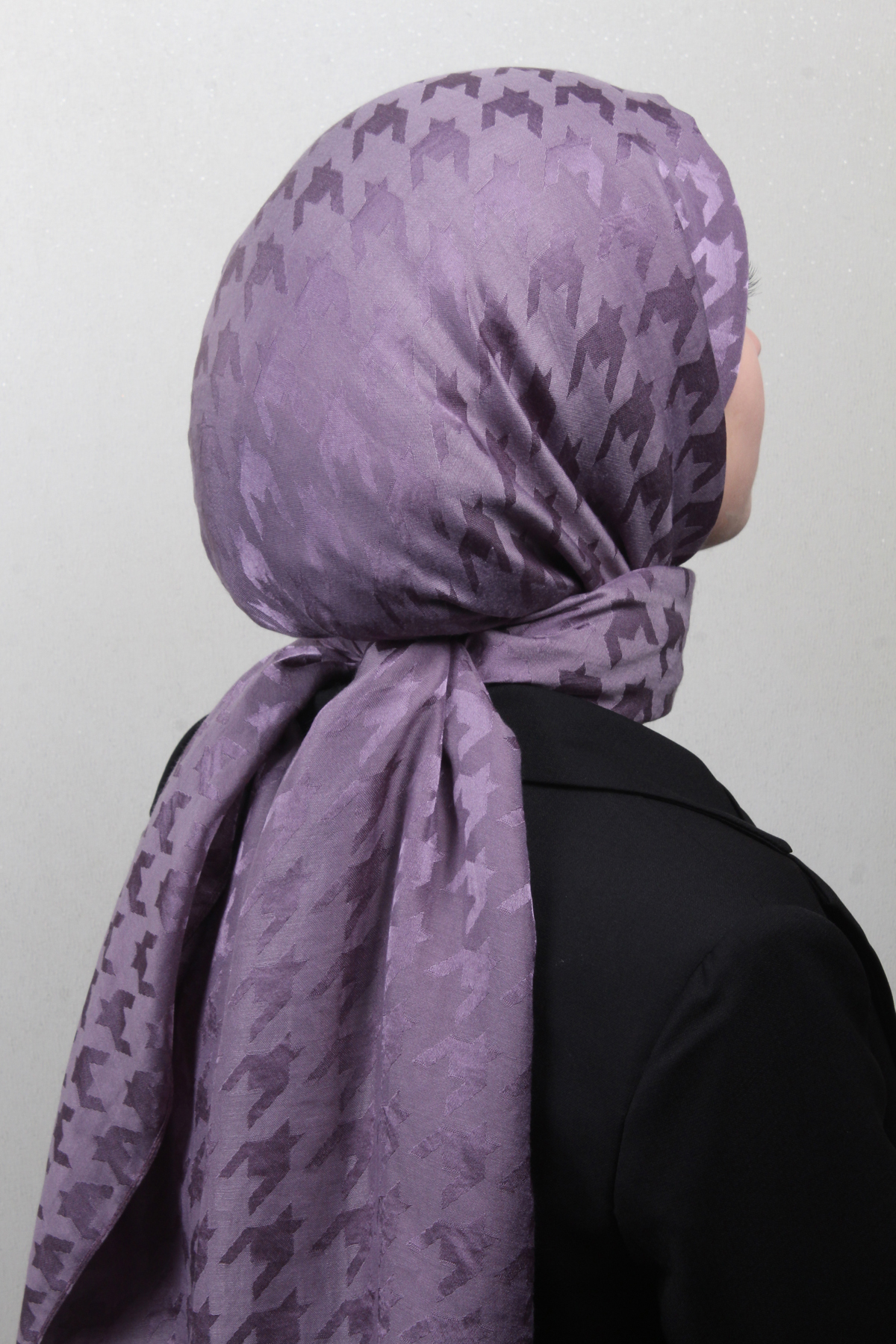 Pamuklu Jakar Şal 4110-1 Lavanta