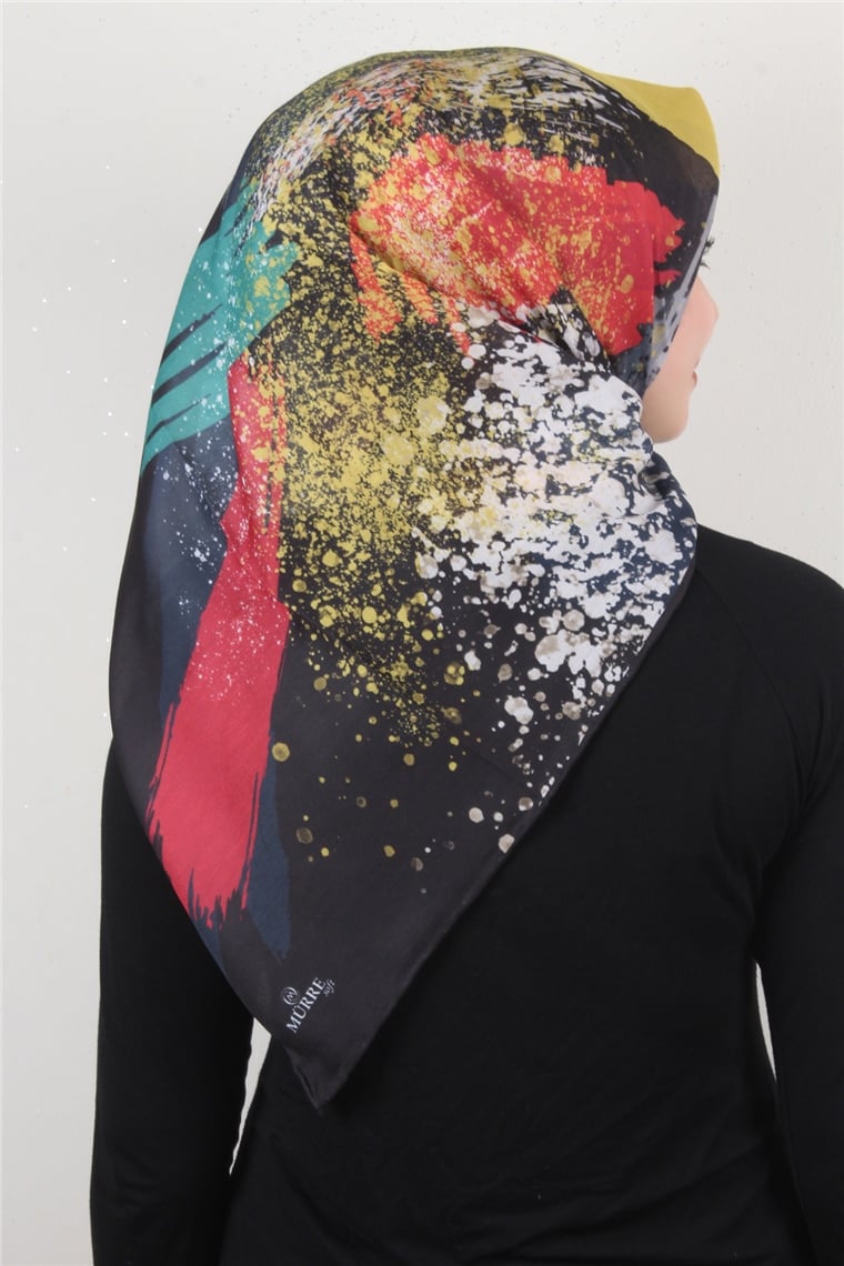 Pamuklu Soft Eşarp 3307-2 Antrasit
