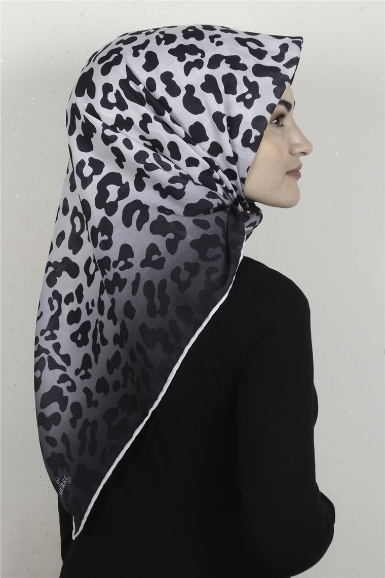 Pamuklu Soft Eşarp 3317-2 Siyah