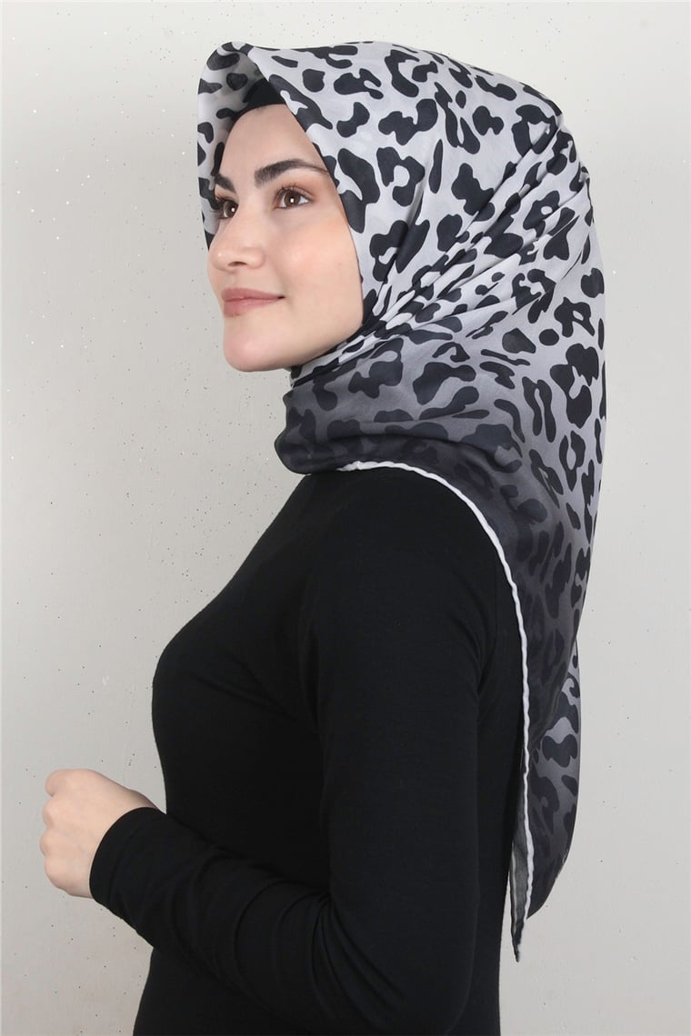 Pamuklu Soft Eşarp 3317-2 Siyah