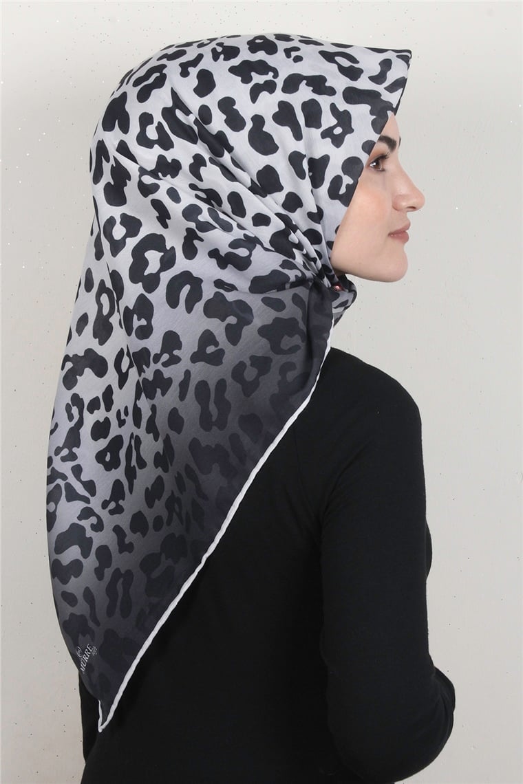 Pamuklu Soft Eşarp 3317-2 Siyah