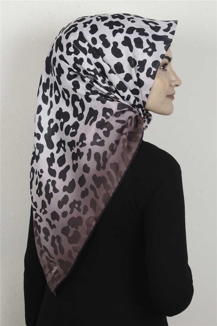 Pamuklu Soft Eşarp 3317-3 Pudra