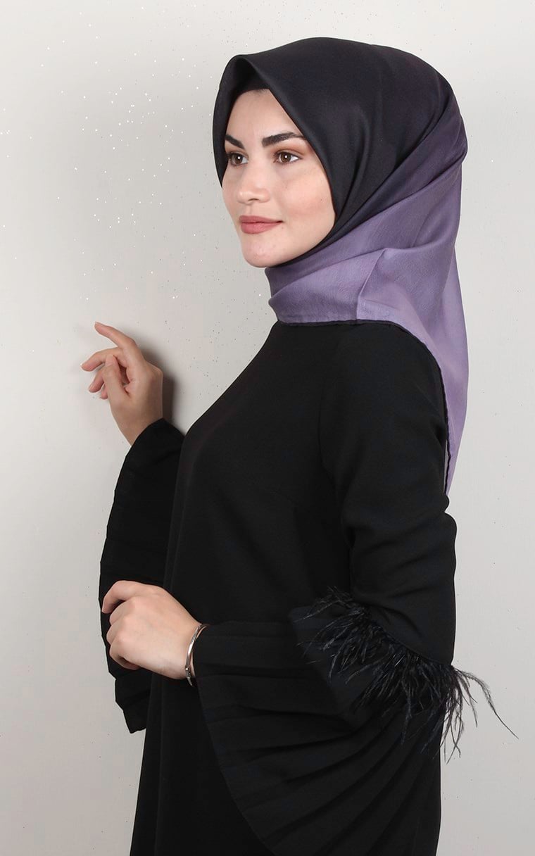 Pamuklu Soft Eşarp 3331-9 Lila