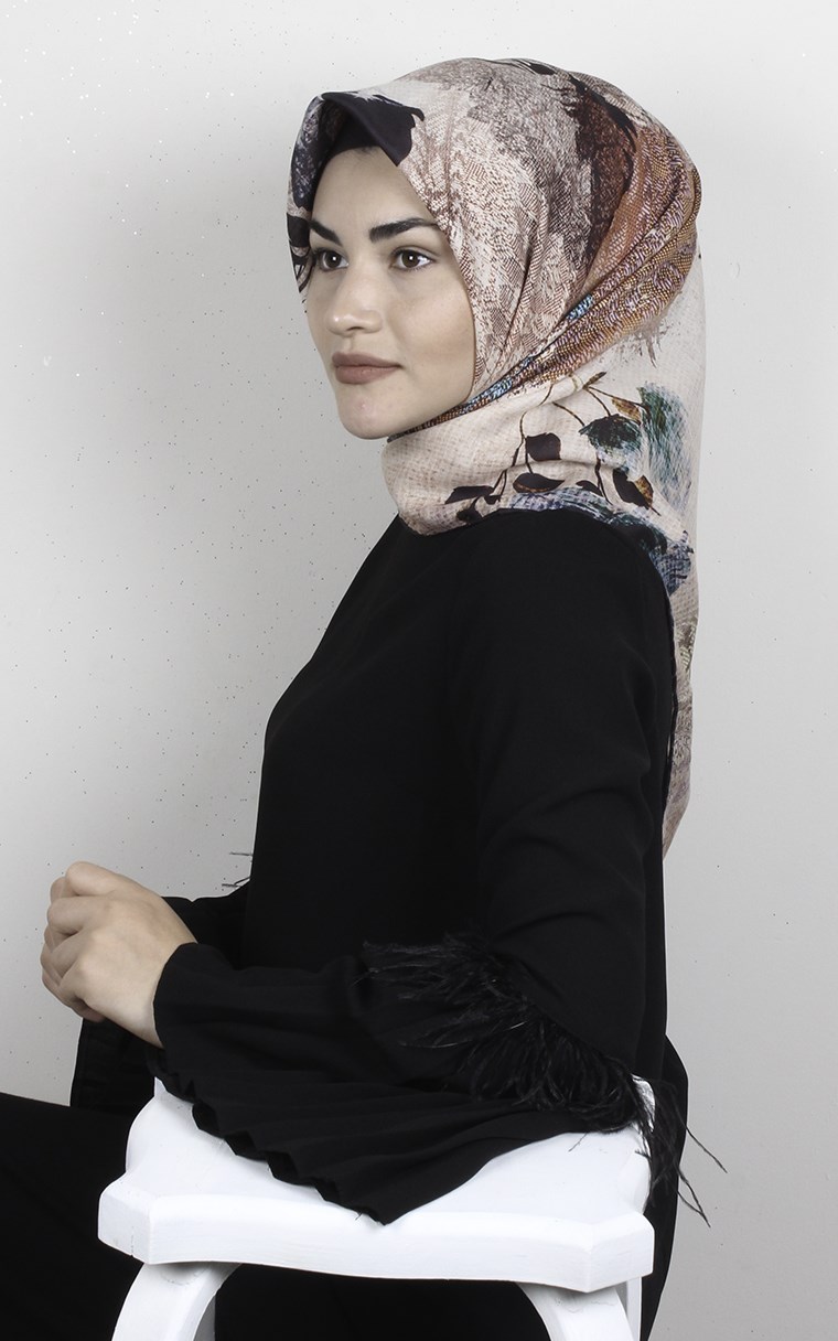 Pamuklu Soft Eşarp 3333-10