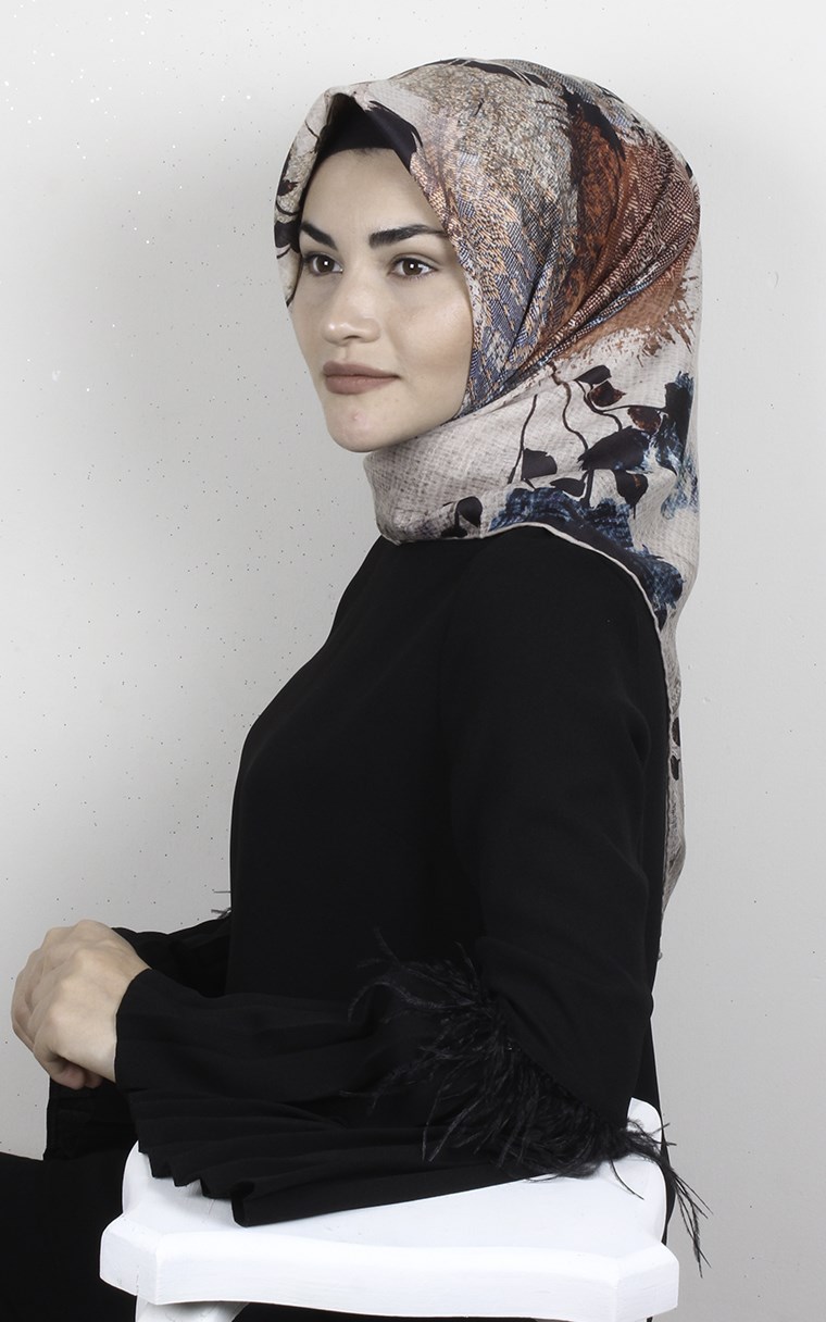 Pamuklu Soft Eşarp 3333-12