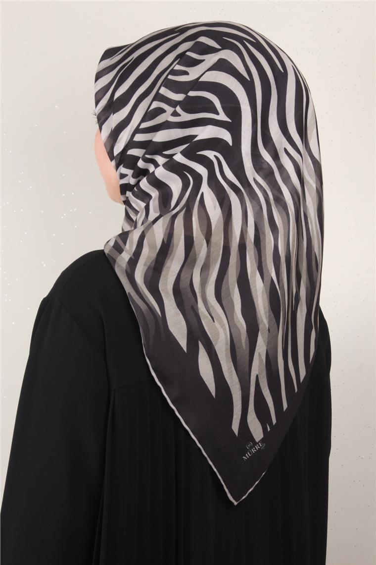 Pamuklu Soft Eşarp 3338-2 Siyah