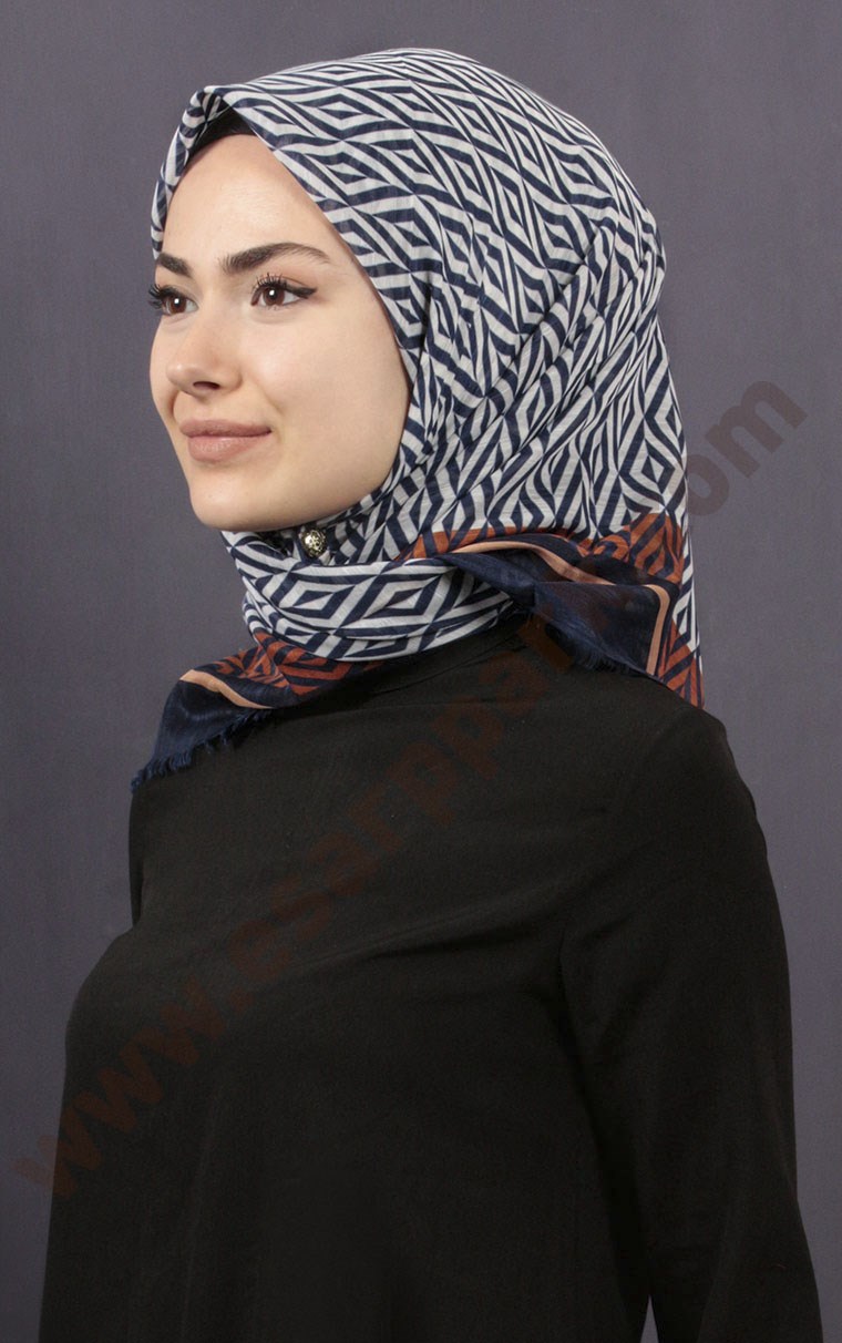 Pamuklu Trend Eşarp 1703-17