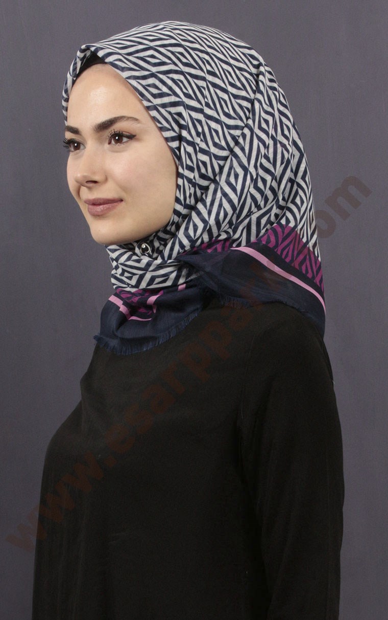 Pamuklu Trend Eşarp 1703-2