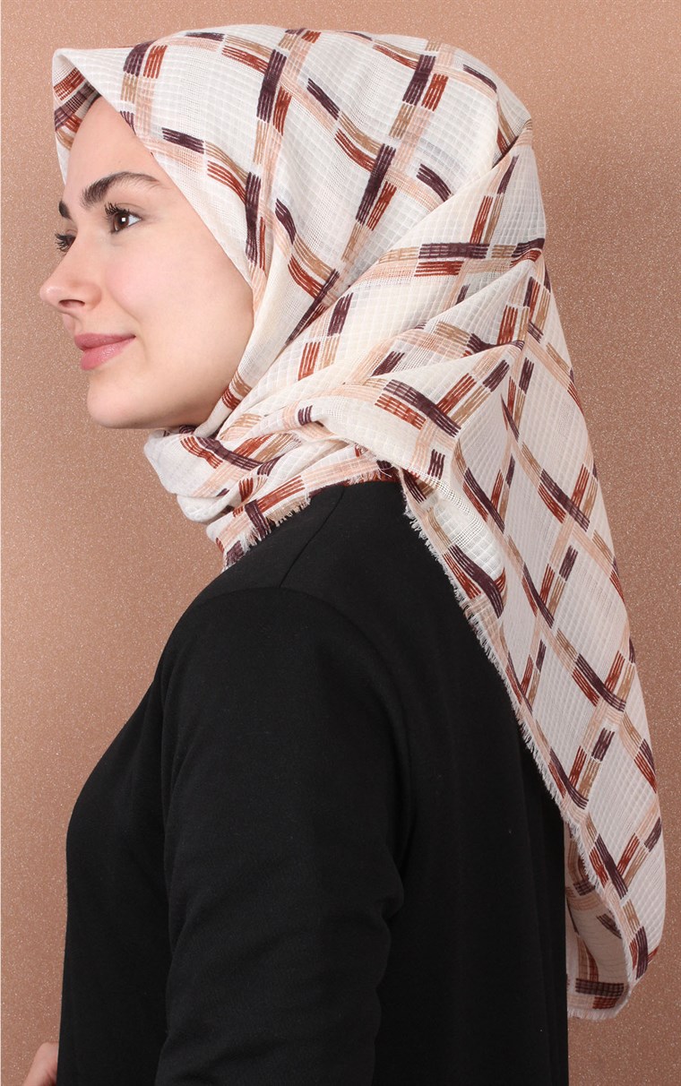 Pamuklu Trend Eşarp 1721-12