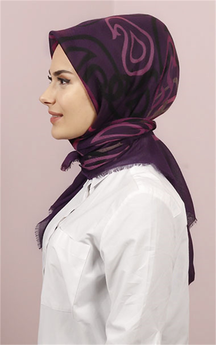 Pamuklu Trend Eşarp 1723-16