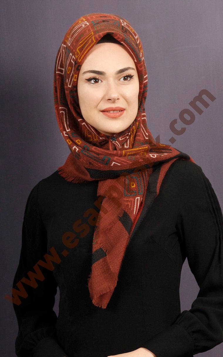 Pamuklu Trend Eşarp 1724-14