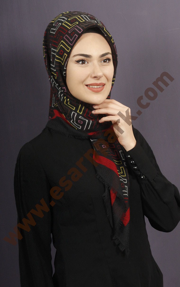 Pamuklu Trend Eşarp 1724-16