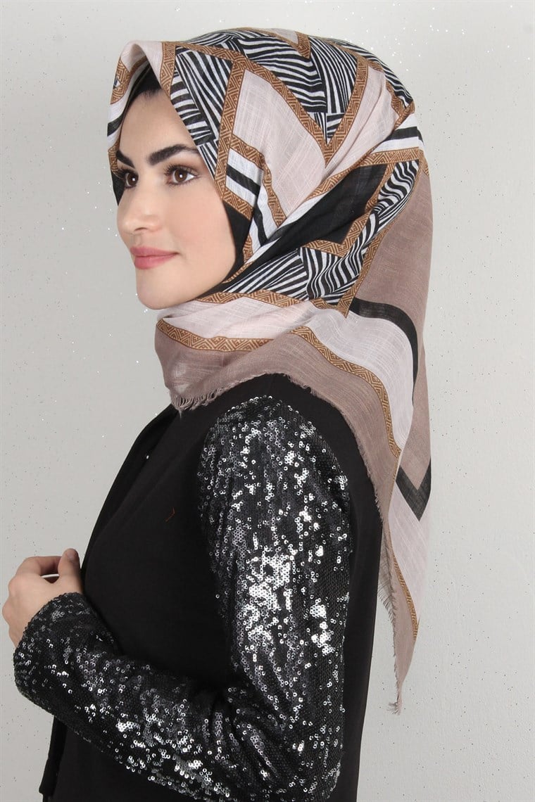 Pamuklu Trend Eşarp 1742-3