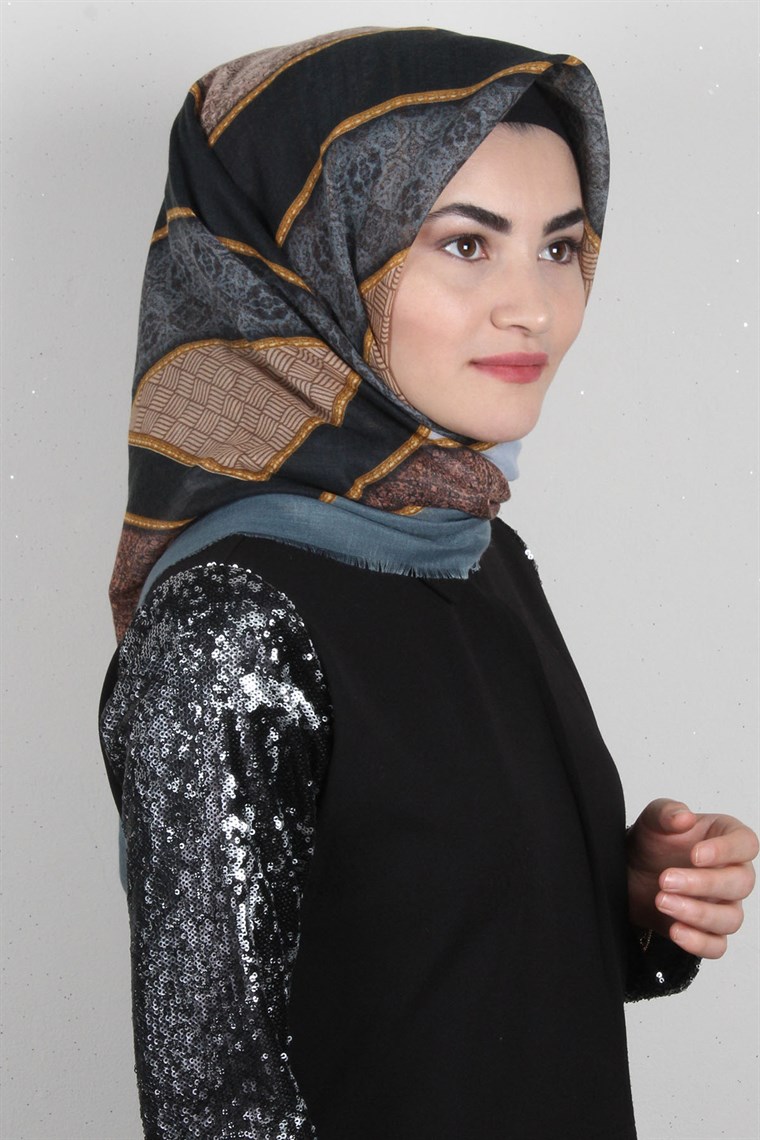 Pamuklu Trend Eşarp 1749-2