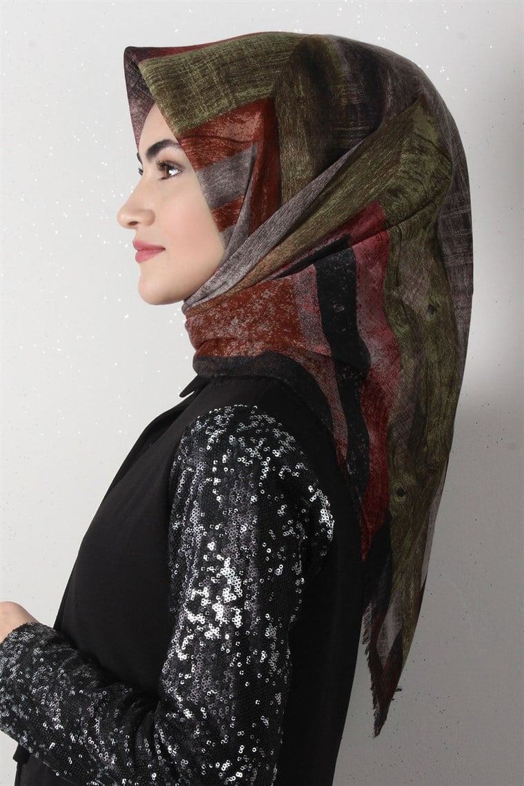 Pamuklu Trend Eşarp 1754-4