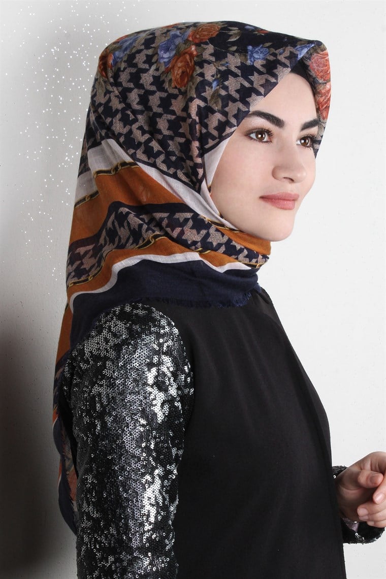 Pamuklu Trend Eşarp 1760-3