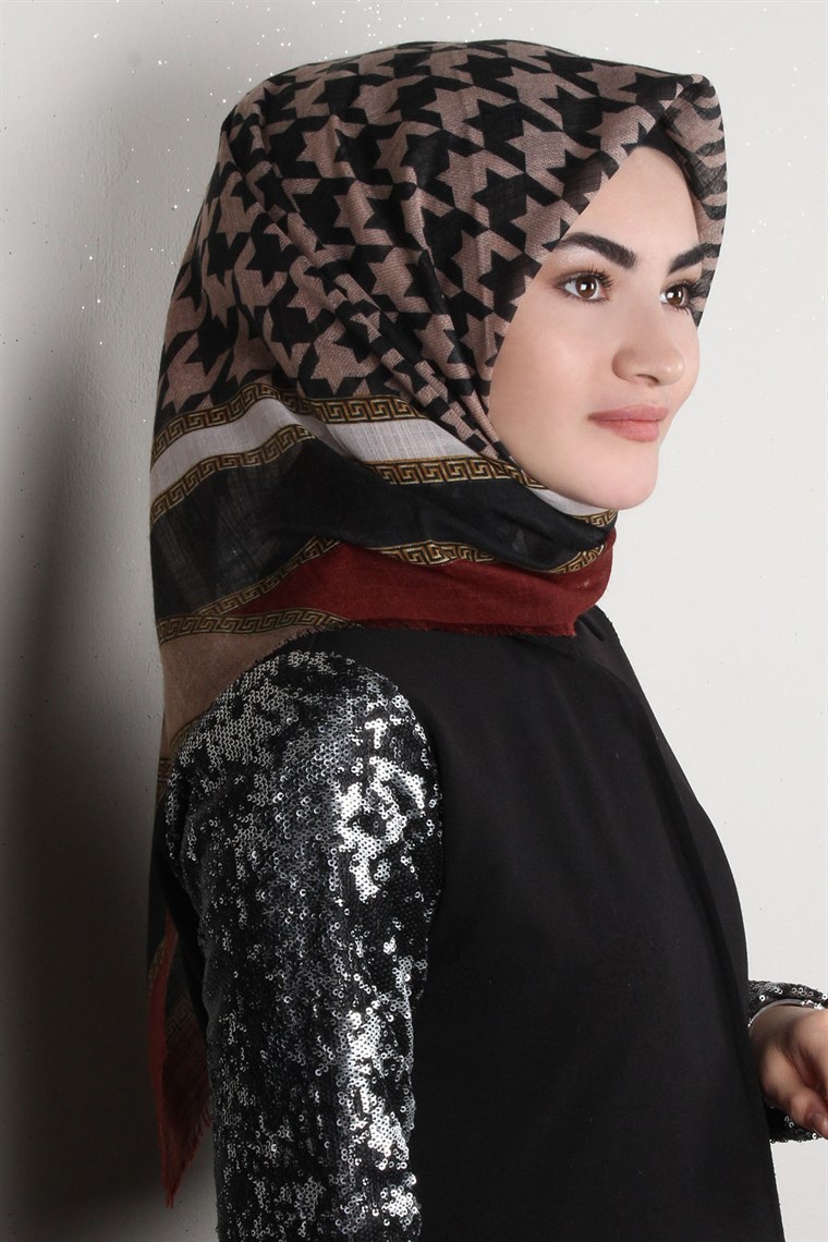 Pamuklu Trend Eşarp 1762-4