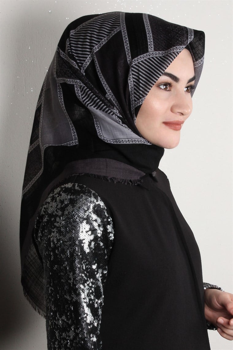 Pamuklu Trend Eşarp 1765-3