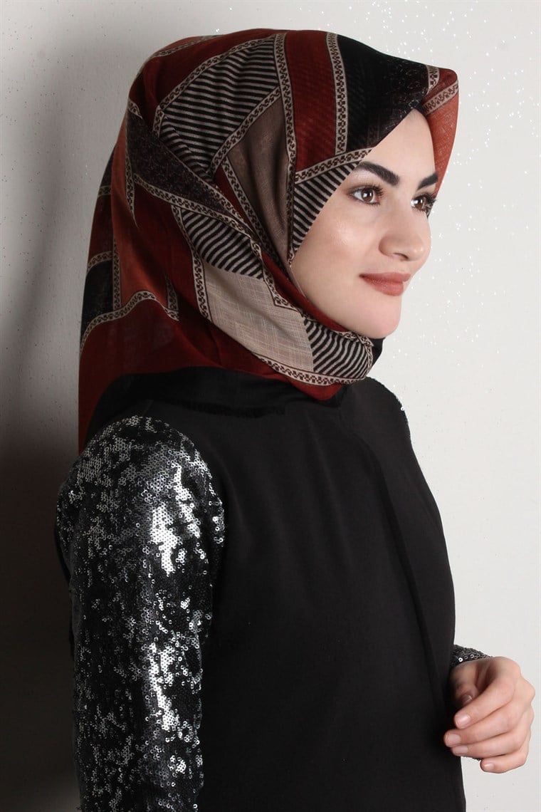 Pamuklu Trend Eşarp 1765-5