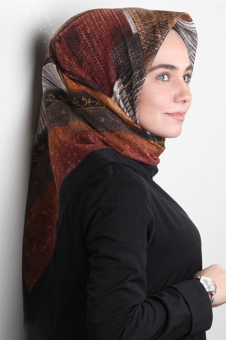 Pamuklu Trend Eşarp 1955-17