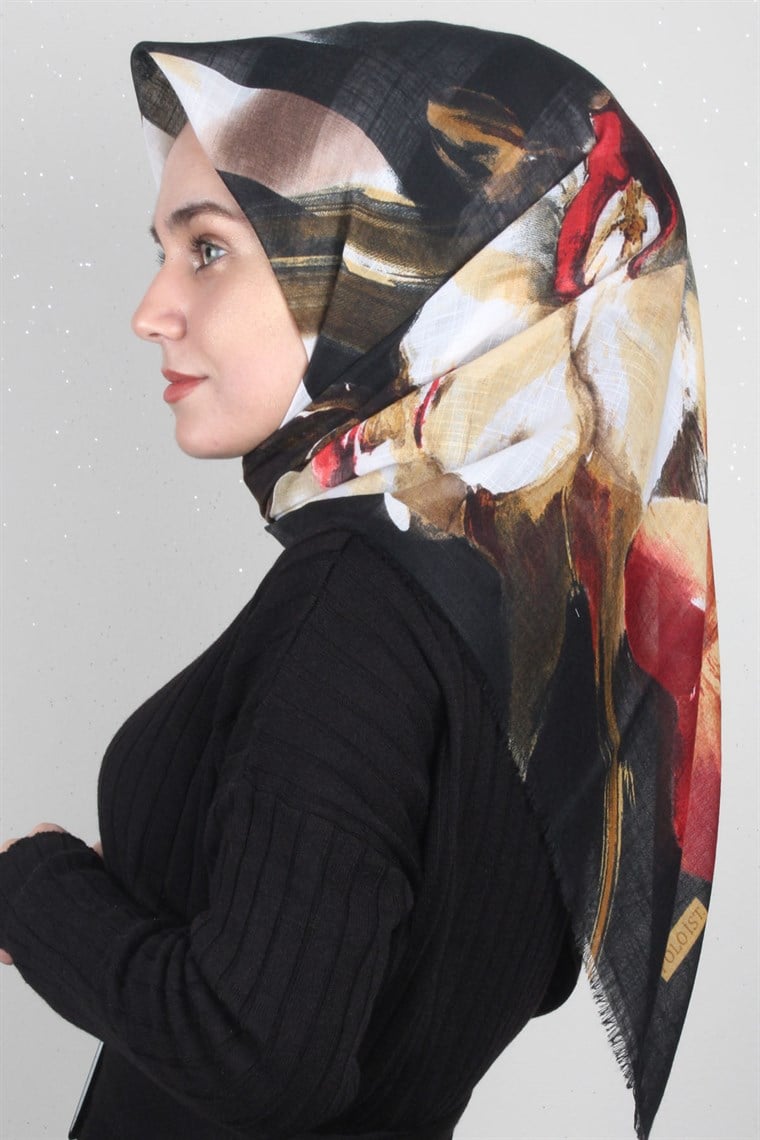 Pamuklu Trend Eşarp 1961-13