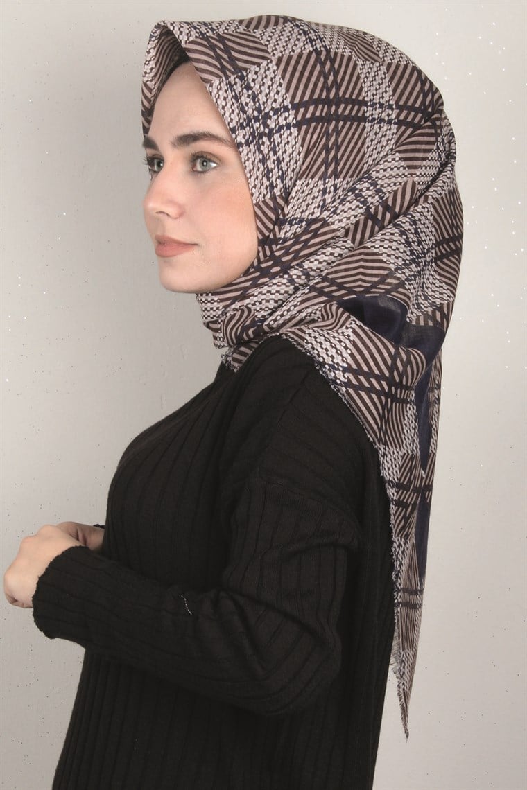 Pamuklu Trend Eşarp 1973-3