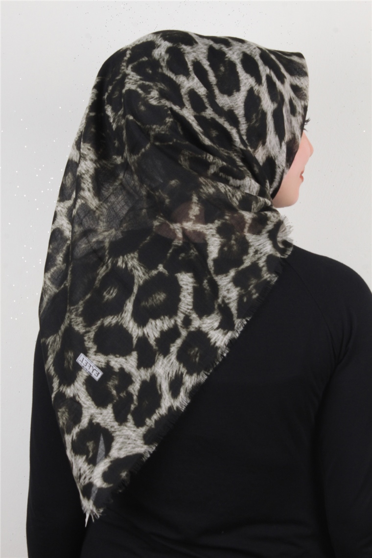 Pamuklu Trend Eşarp 9901-3 Haki