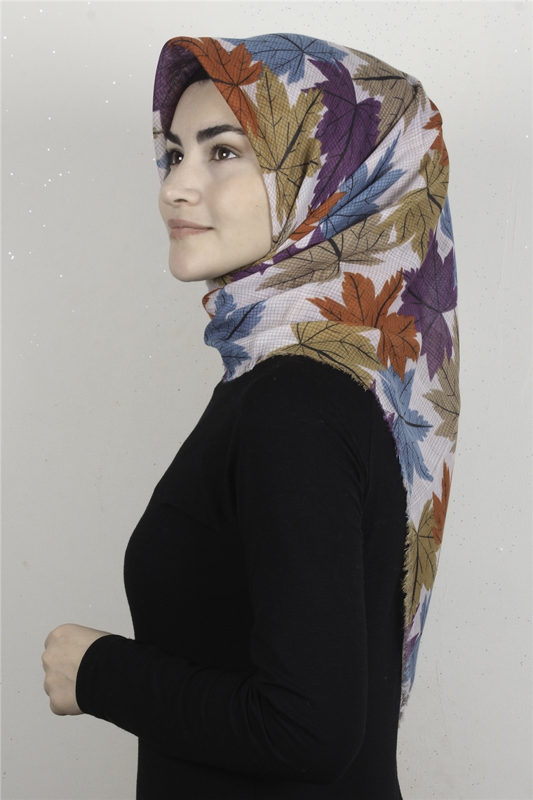 Pamuklu Trend Eşarp 9908-14 Bej