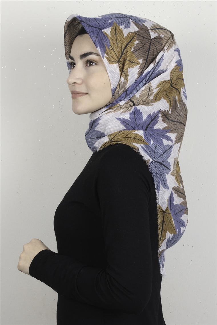 Pamuklu Trend Eşarp 9908-3 Taş 