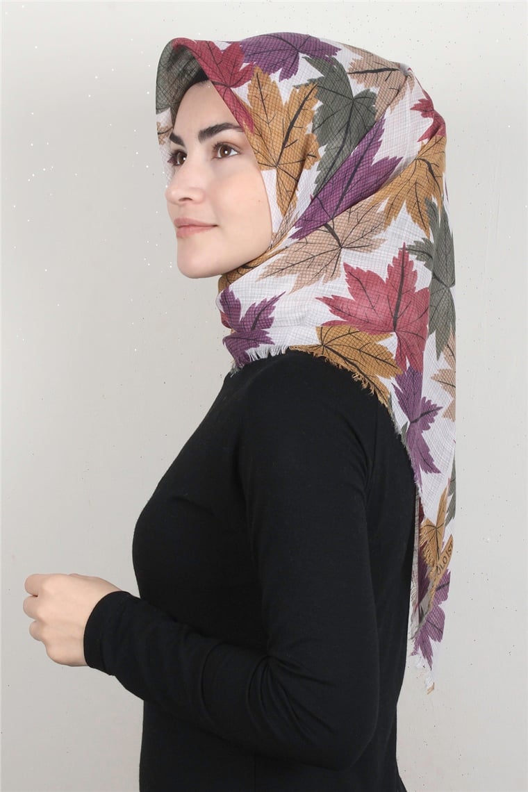 Pamuklu Trend Eşarp 9908-4 Taş