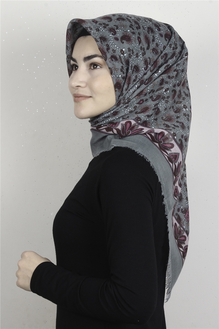 Pamuklu Trend Eşarp 9910-9 Mint Yeşili