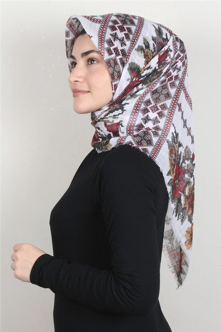 Pamuklu Trend Eşarp 9912-12